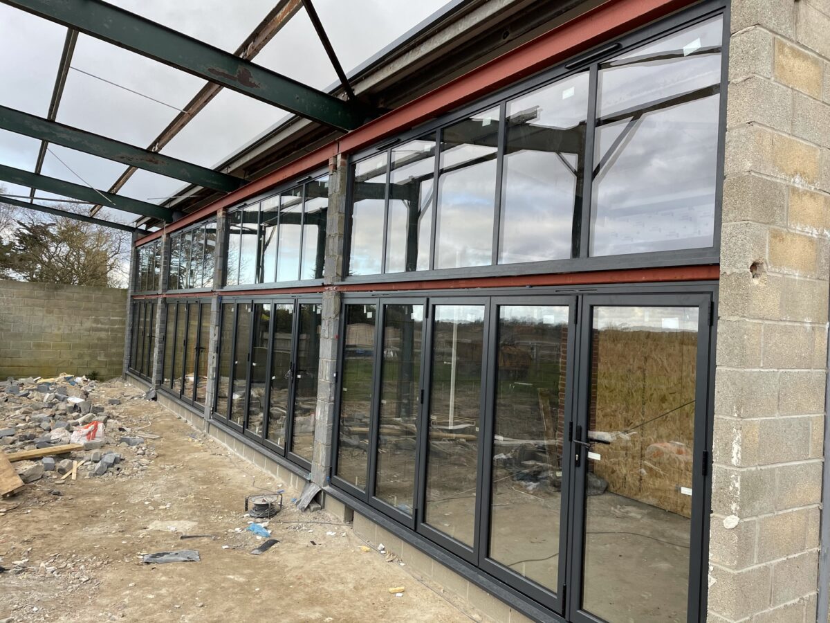 Steel beam installation Norfolk