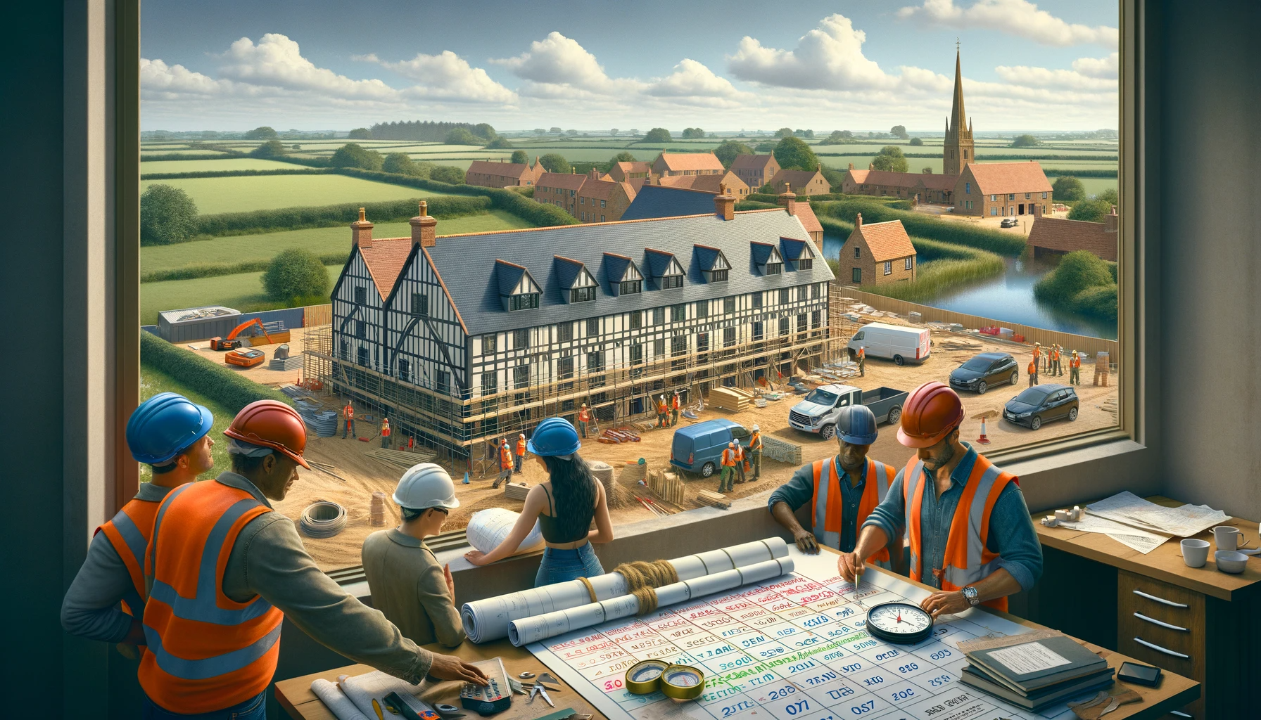 How long does a typical residential building project take in the UK ...