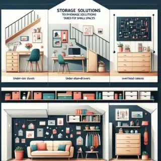 Space-saving storage ideas for small homes