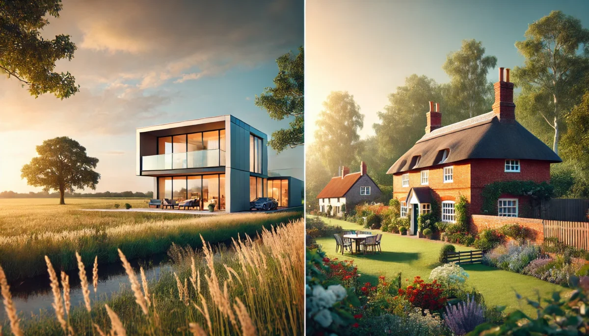 Dreamy homes in Norfolk showcasing modern and traditional architecture