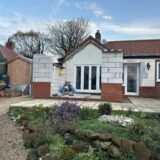 House extension under construction in Norfolk