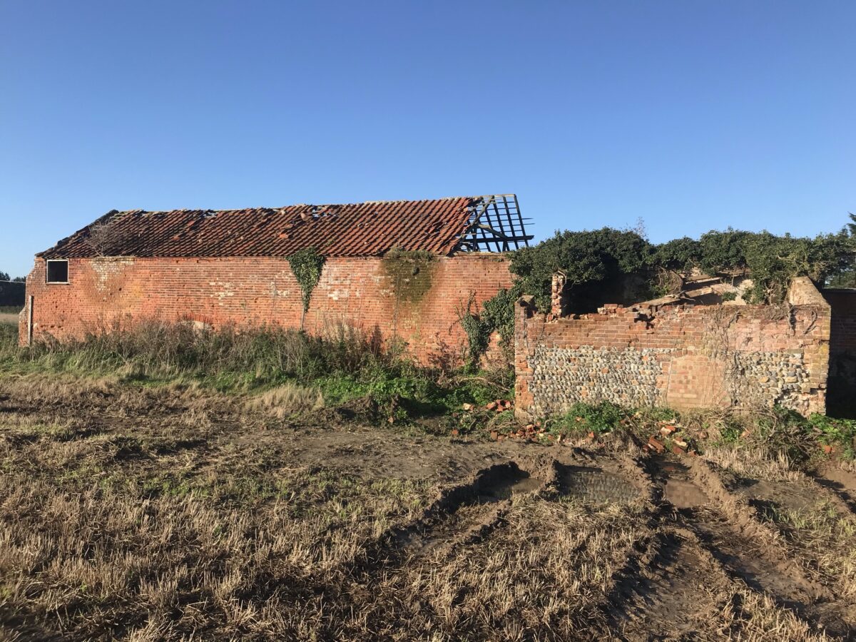 The Malthouse rear before conversion