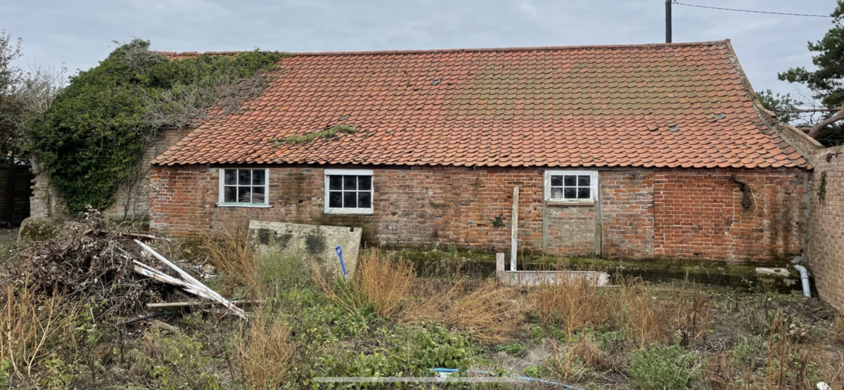 Malthouse Farm rear before conversion